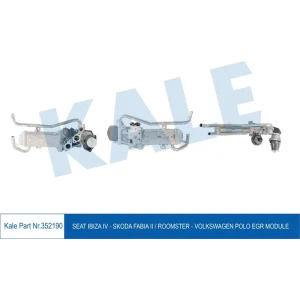 EGR MODÜL SEAT IBIZA IV SKODA FABIA II ROOMSTER POLO 03P131512B 03P131512C 03P131512D 03P131512E