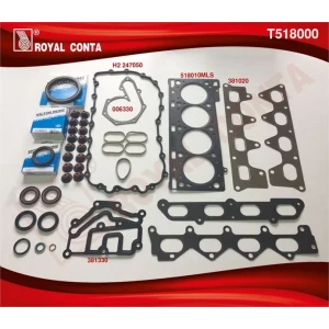 TAKIM CONTA REINZ KEÇELİ SÜBAP LASTİKLİ RENAULT LAGUNA I II 2.0 16V. F4R MOTOR