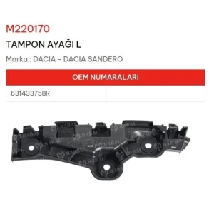 TAMPON AYAĞI SOL DACIA SANDERO