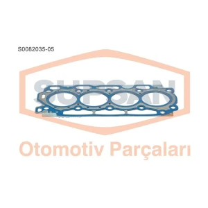 SİLİNDİR KAPAK CONTASI PEUGEOT 206-307-406 1.6 HDI 16V (ENG. DV6) 5 ÇENTİK - ÇOK KATMANLI ÇELİK