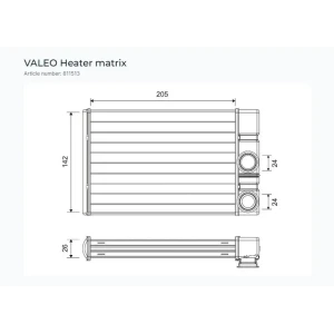 KALORİFER RADYATÖRÜ OPEL MERIVA B