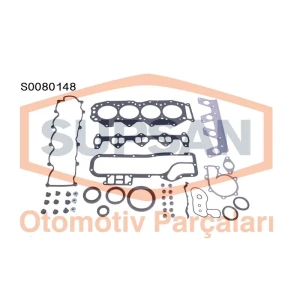 MOTOR TAKIM CONTA MAZDA 2500 12V ENG.(WL-T) - FORD RANGER 2500 12V ENG.(WL/WL-T) KEÇELİ, SUPAP LASTİKLİ - SİLİNDİR KAPAK CONTALI