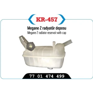 RADYATÖR EK SU DEPOSU RADYATÖR EK DEPO KAPAKLI MEGANE II