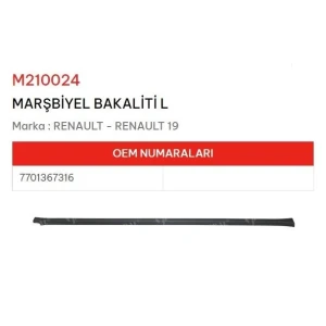 MARSPIYEL BAKALITI SOL R19