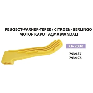 MOTOR KAPUT AÇMA MANDALI PEUGEOT PARNER TEPEE CITROEN BERLINGO