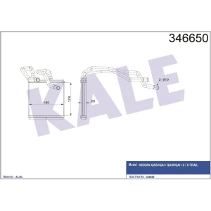 KALORİFER BRAZING QASHQAI QASHQAI + 2 XTRAIL