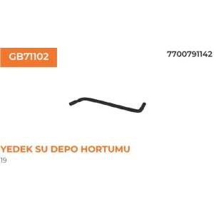 KLİMALI RADYATÖR YEDEK SU DEPO HORTUMU ARA R19 1.2 1.4