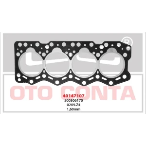 SİLİNDİR KAPAK CONTASI DUCATO 2.8 D S.K.C Ø96MM DELIKSIZ DUCATO 2.8 D S.K.C Ø96MM DELIKSIZ 1.60MM 8140.63 8140.23 500306170