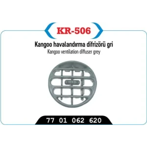 ORTA HAVALANDIRMA DIFRIZORU GRİ KANGOO