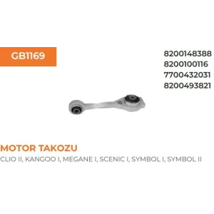 MOTOR ARKA TAKOZU SYMBOL I II KANGOO MEGANE SCENIC