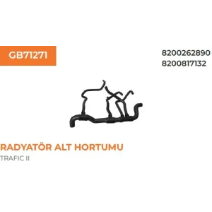 RADYATÖR ALT HORTUMU RENAULT TRAFIC II 1,9 DCI 820