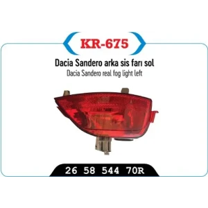 ARKA SİS FARI SOL DACİA SANDERO