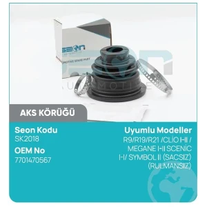 AKS KÖRÜĞÜ İÇ SOL R9 R19 R21 CLİO I-II MEGANE I-II SCENİC I-I SYMBOL II