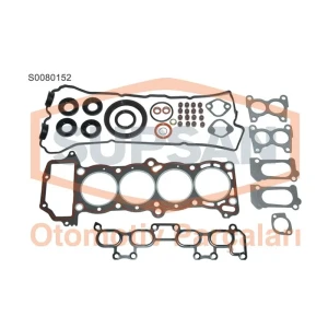 MOTOR TAKIM CONTA NİSSAN PRİMERA 1.6 16V ENG.GA16D S YENİ MOTOR KEÇELİ, SUPAP LASTİKLİ - SİLİNDİR KAPAK CONTALI