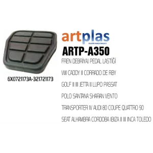 FREN DEBRİYAJ PEDAL LASTİĞİ VW CADDY II CORRADO DE RBY GOLF II III JETTA II LUPO PASSAT POLO SANTANA SHARAN VENTO TRANSPORTER IV AUDI 80 COUPE QUATTRO 90 SEAT ALHAMBRA CORDOBA IBIZA II III INCA TOLEDO