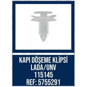 KAPI DÖŞEME KLİPSİ LADA/UNV