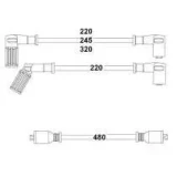 BUJI+BOBİN KABLOSU DOGAN S-SX-SLX-KARTAL S-SLX-ŞAHIN S 1.4-1.6 8V (DÜZ MOTOR)