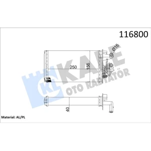 KALORİFER TEMPRA SX-AK-2.0 CC MUSLUKLU