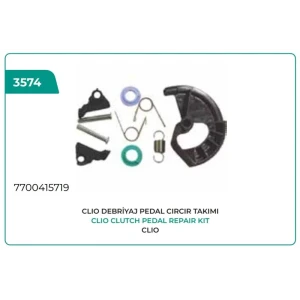DEBRİYAJ PEDAL DİŞLİ TAKIMI CLİO