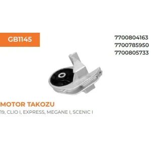 MOTOR TAKOZU ARKA R19 MEGANE I 1.6 8V K7M SCENIC I