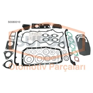 TAKIM CONTA TAM KEÇESİZ SİLİNDİR KAPAK CONTASI SIZ PARTNER 2800D