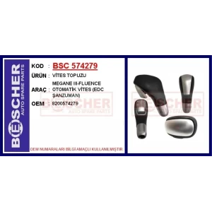 VİTES TOPUZU MEGANE III-FLUENCE OTOMATİK VİTES (EDC ŞANZUMAN)