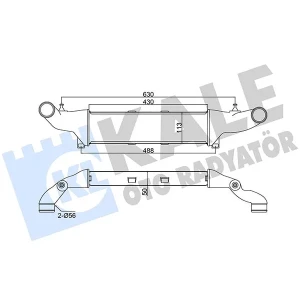 TURBO RADYATÖRÜ MERCEDES BENZ C-SERİSİ W202 C200,C 200CDI,C220CDI,C250TD 93<00 CLK C208 200-230 97<02 BRAZING AL/AL 430×113X50 AL/AL 430×113X50