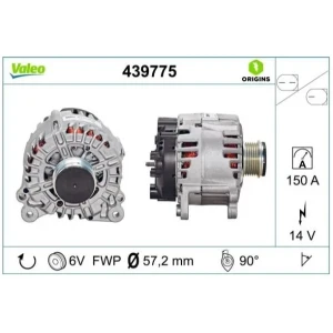 ALTERNATÖR AUDI A4 A5 ESKİ 439644