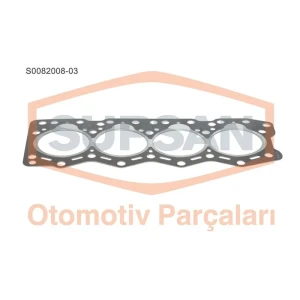 SİLİNDİR KAPAK CONTASI FİAT DUCATO 2.5 D (ENG. 814 0 47) 3 ÇENTİK - SACLI ÖZEL KLİNGRİT