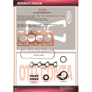 MOTOR TAKIM CONTA ÜST FLUENCE CLIO III MEGANE III 1.50