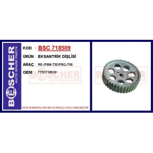 EKSANTRİK DİŞLİSİ R9 (F8M-730/F8Q-706
