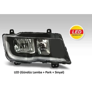 FAR SAĞ MOTORLU MAN TGX LED DRL+PARK+SİNYAL