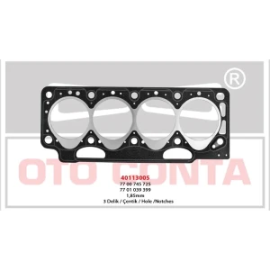 SİLİNDİR KAPAK CONTASI KANGOO EXP MEGANE 1.9DIZ. 1.85 MM SUPER KALITE