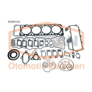 MOTOR TAKIM CONTA MİTSUBİSHİ CANTER FUSO - ENG.(4M 40-4M40T) FE511-FE531 / PAJERO ENG.(4M40-4M40T) KEÇELİ, SUPAP LASTİKLİ - SİLİNDİR KAPAK CONTALI