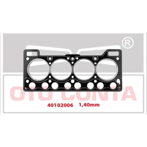 SİLİNDİR KAPAK CONTASI SİYAH R12 1400 SİYAH
