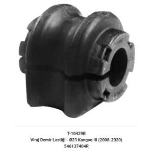 VİRAJ DEMİR LASTİĞİ Ø23 KANGO III 2008-2020
