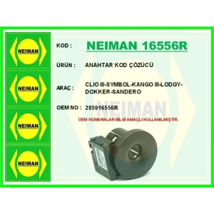 ANAHTAR KOD ÇÖZÜCÜ CLIO III-SYMBOL-KANGO III-LODGY-DOKKER-SANDERO