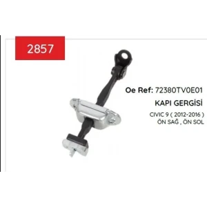 KAPI GERGİSİ ÖN HONDA CİVİC 9 2012-2016