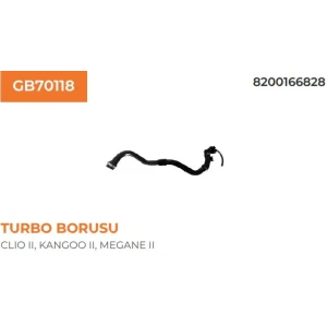 TURBO HAVA BORUSU MEGANE II CLIO II KANGOO II 1.5