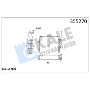KALORİFER RENAULT AVANTIME / ESPACE IIIKALORİFER