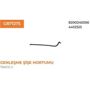 GENLEŞME ŞİŞE HORTUMU RENAULT TRAFIC II-VIVARO 1,9