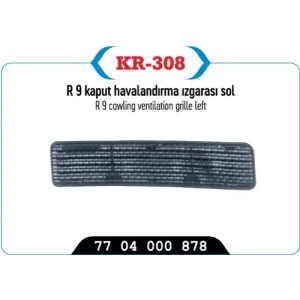 ON KAPUT HAVALADIRMA IZGARASI SOL R9