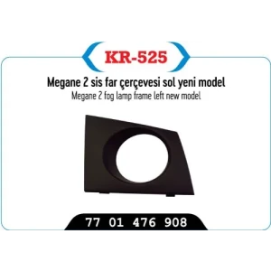 SİS FAR ÇERÇEVESI KAPAĞI SİSLİ SOL MEGANE II