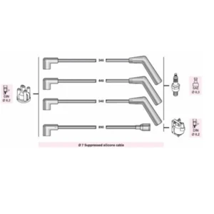 BUJI KABLOSU LIBERO 1.0 1.2 (ASB806)
