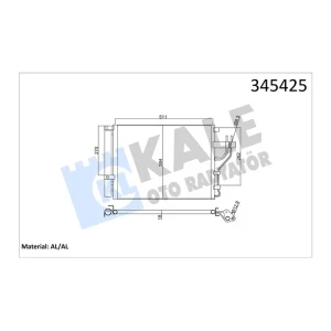 KLİMA RADYATÖRÜ KLİMA RADYATÖRÜ İx35 KIA IV SPORTAGE 976062Y000