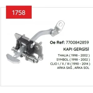 KAPI GERGİSİ CLIO I-II-III ARKA CLIO I 90-98 CLIO