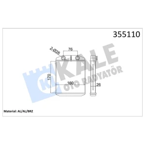 KALORİFER RADYATÖRÜ RENAULT CLIO IV / CAPTUR