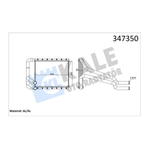 KALORİFER ELANTRA İ30 KIA CEE'D PRO CEE'D