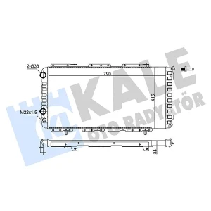RADYATÖR [BRAZING VERSİYONU KL344340] PEUGEOT BOXER - CITROEN JUMPER - FIAT DUCATO (244) 2.0JTD 02<06 (MT) [MEKANİK] [790X416X34] AL/MKNK KL 344340'IN MEKANİK VERSİYONU. KL 258400 OLARAK KALE ÜRETİMİYDİ. ANCAK, ÜRETİMİ DURDURULDU. YENİ KALE KODU 344340 DI