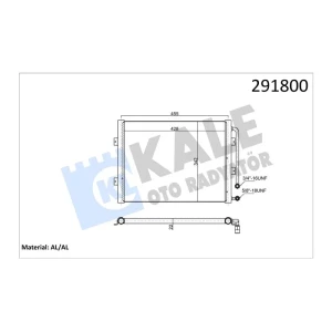 KONDENSER NEWHOLLAND CASE [BRAZING] KLİMA RADYATÖ RÜ